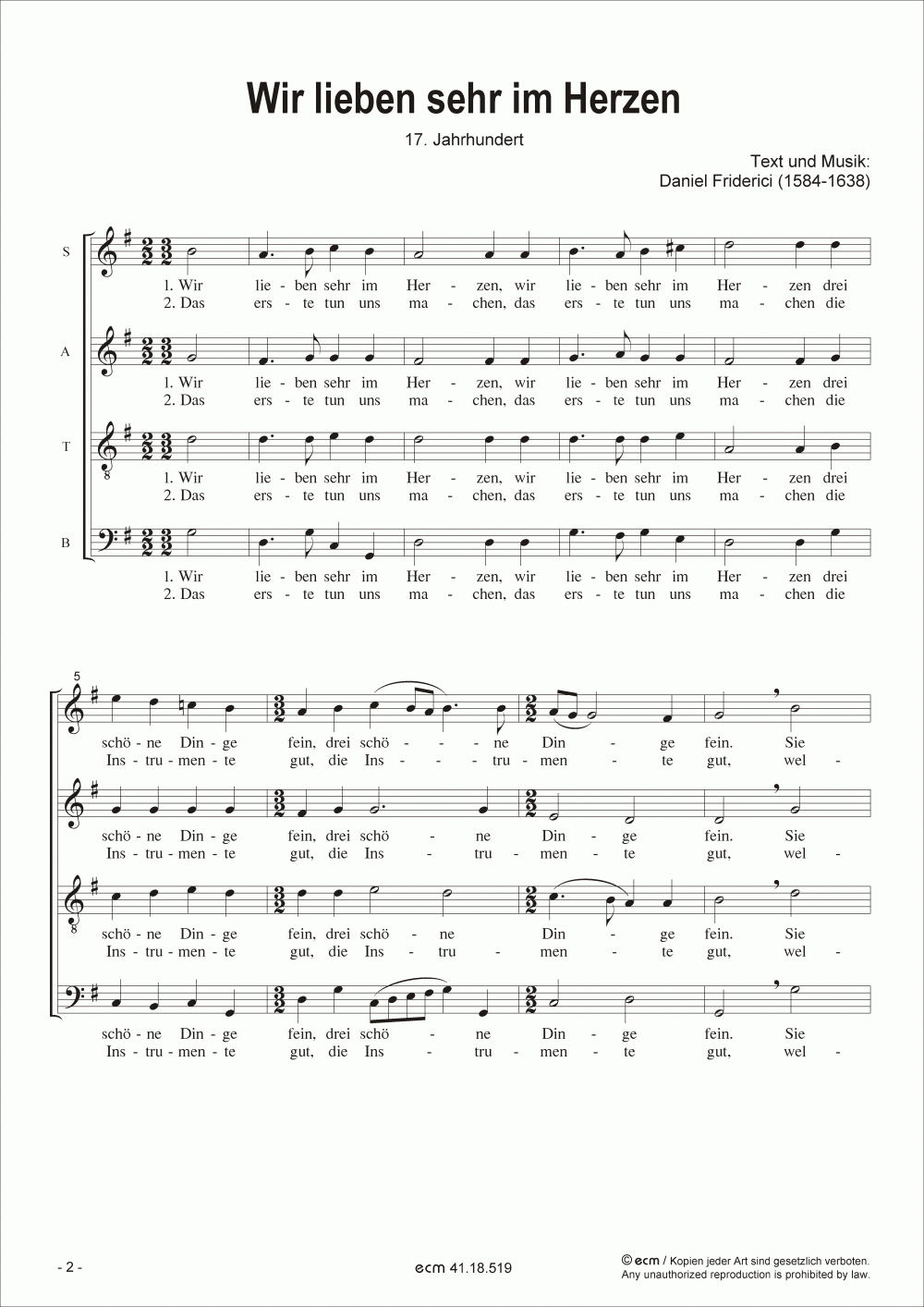 Wir lieben sehr im Herzen