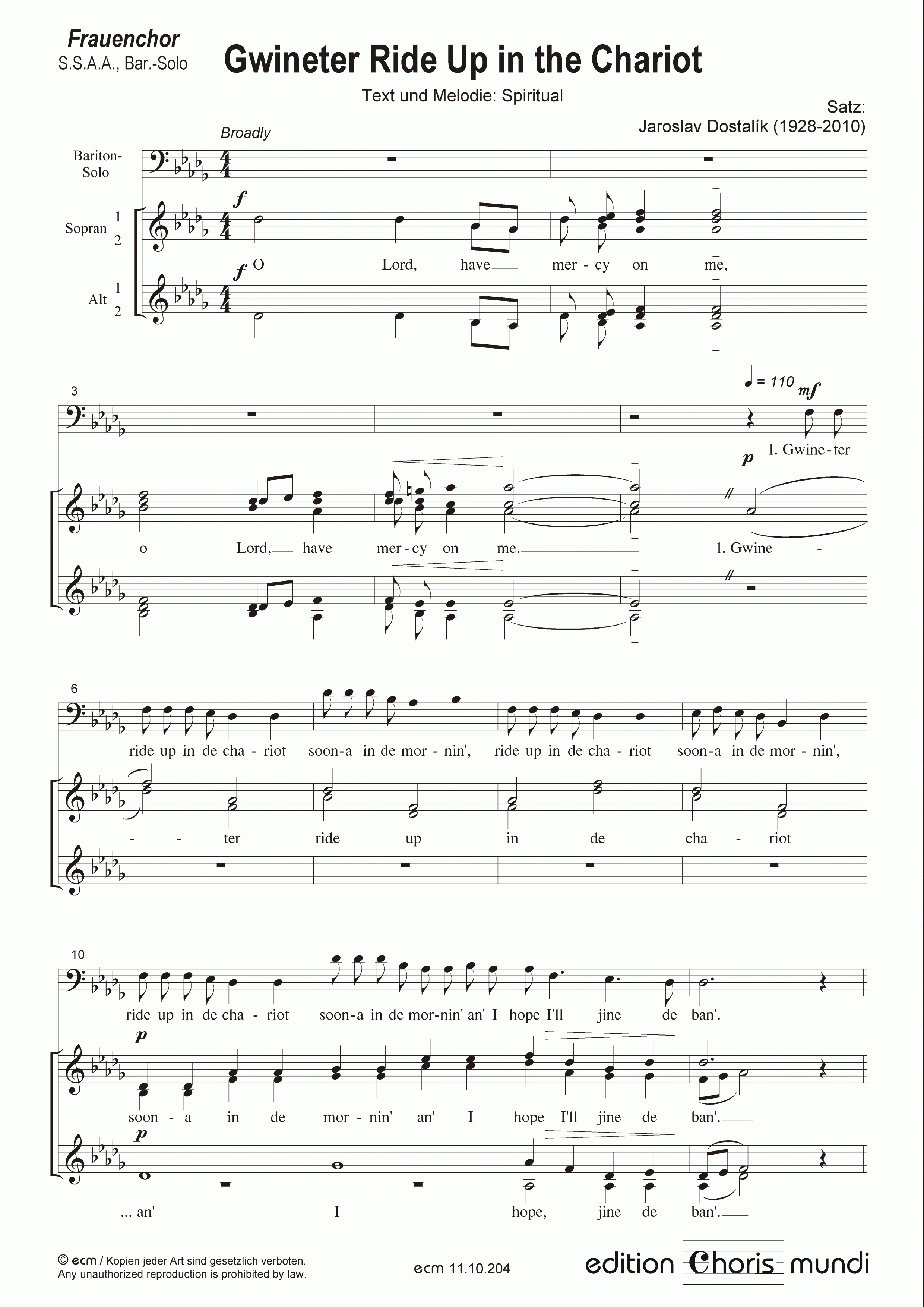 Gwineter Ride Up in the Chariot