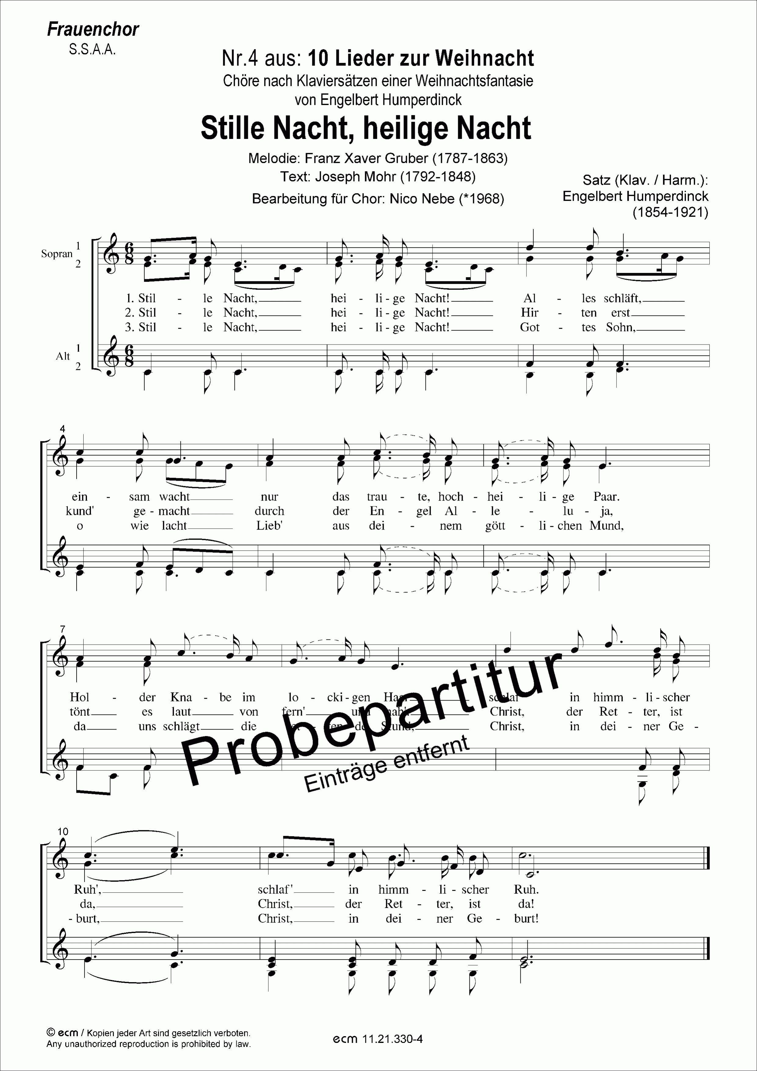 Stille Nacht, heilige Nacht