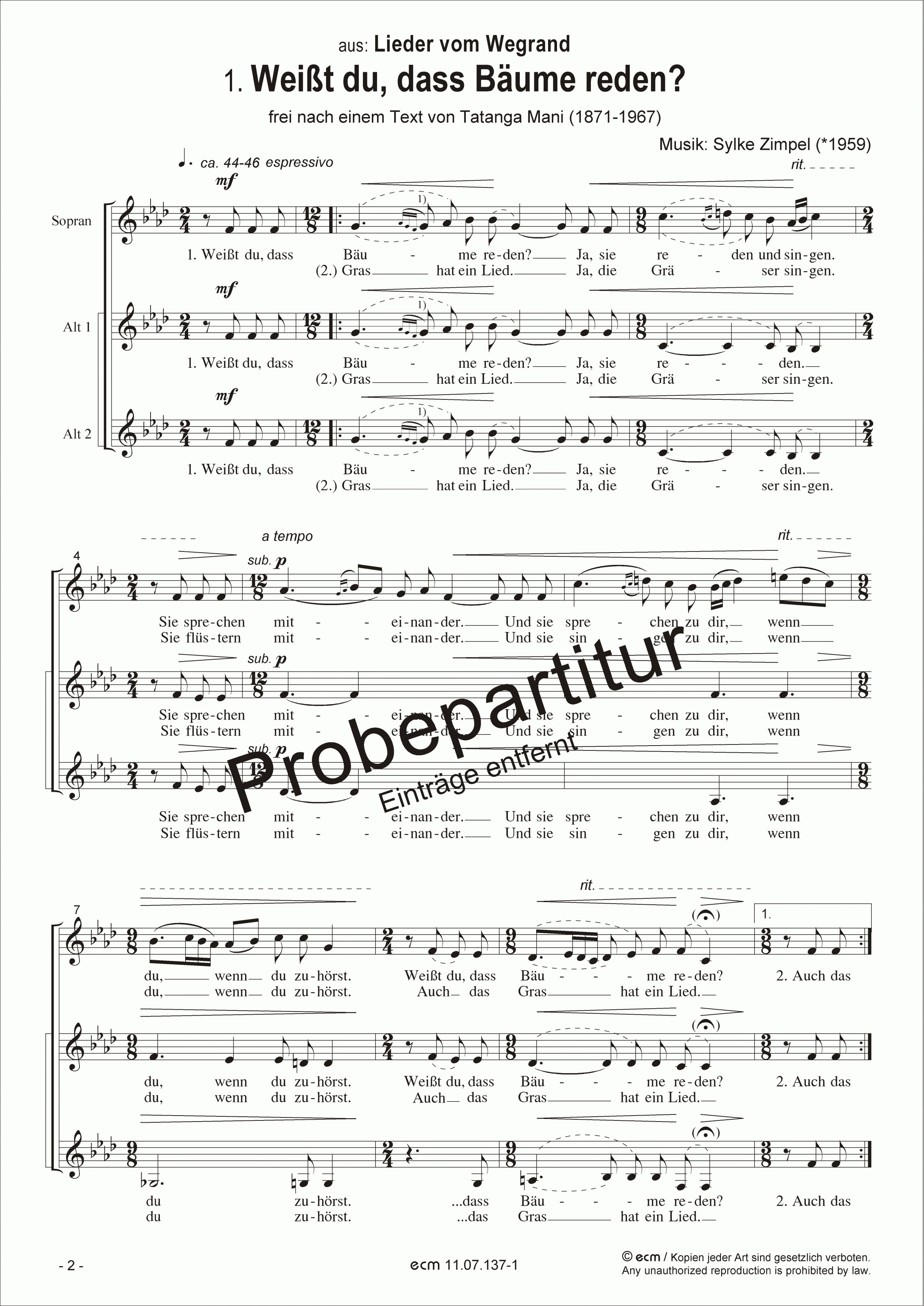 Weißt du, dass Bäume reden?