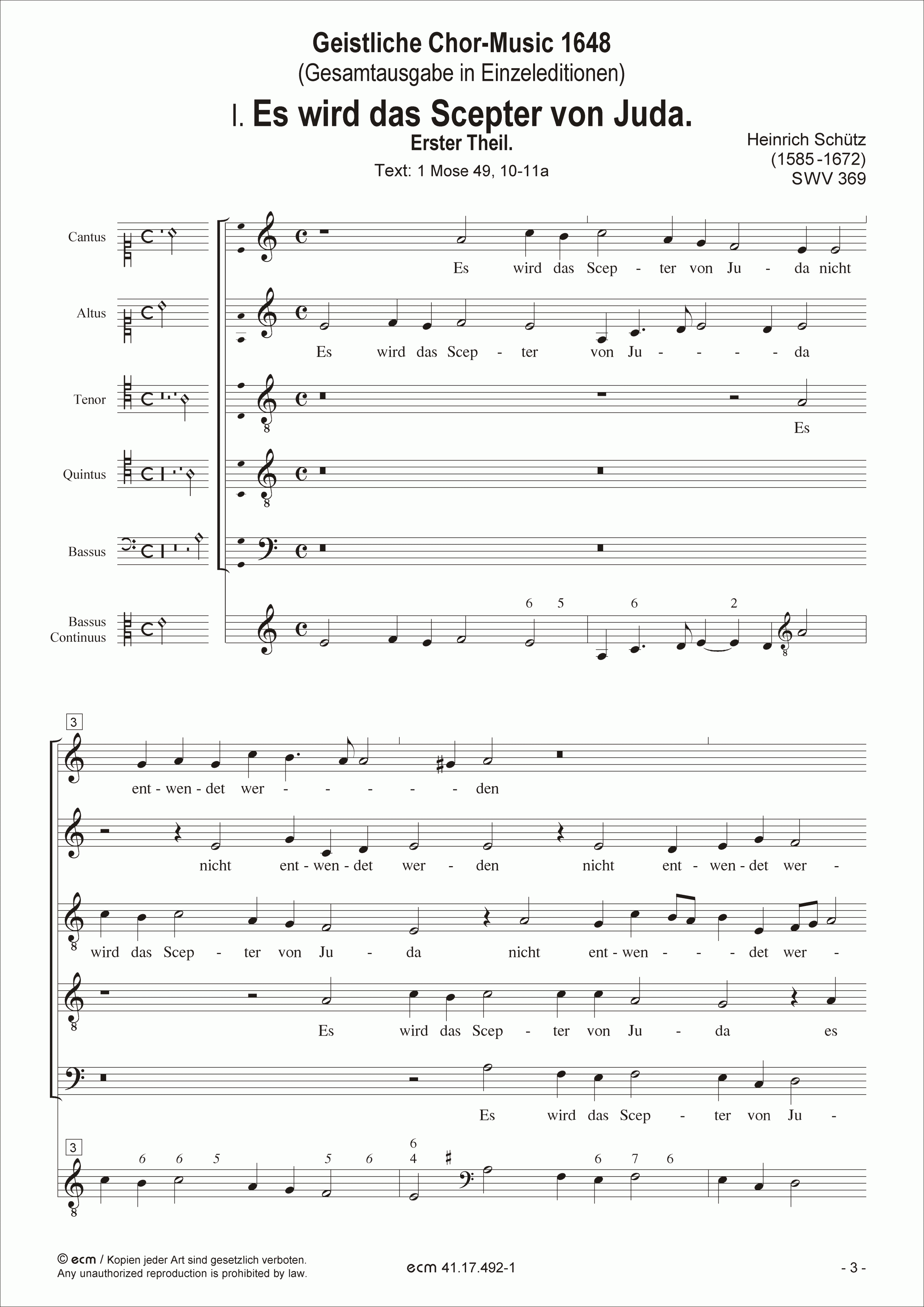 Geistliche Chor-Music 1648 (SWV 369-397)