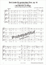Drei Lieder für gemischten Chor, op. 14