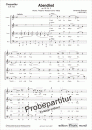Abendlied (Chorpartitur)